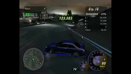 nfsu2 Subaru Wrx Sti Drifting