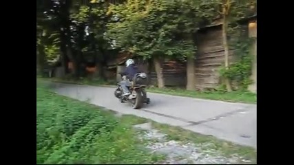 Самоделка мотоциклет с двигател от Ваз 2108
