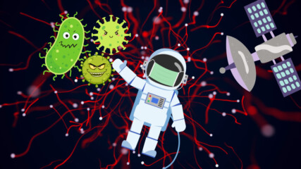 Бактерия е мутирала на Международната космическа станция в нещо невиждано досега на Земята! 🚀