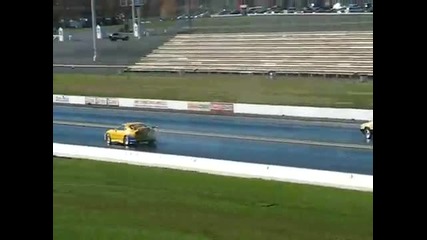 Toyota Supra From Hell Drag Race