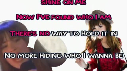 Demi Lovato ft. Joe Jonas - This Is Me (karaoke)