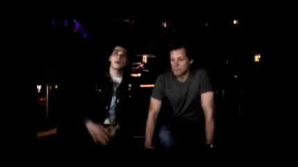 Gerard Way & Jon Bon Jovi - Interview