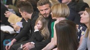David Beckham's Daughter Harper Gets Her Kicks on the Soccer Field