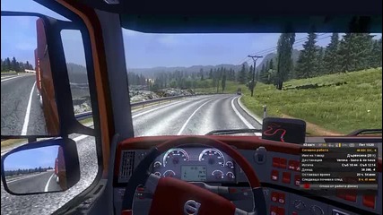 Euro Truck Simulator 2 #21 Хубав път и готина музика