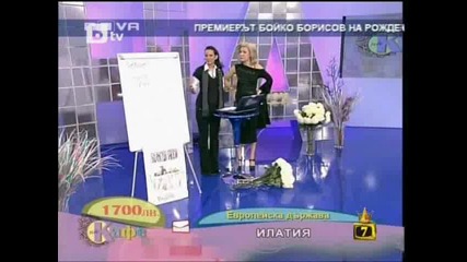 Смях със синоптичката на Б Т В | Господари на ефира 19/03/10 | 