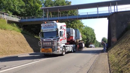 Scania r620 Transport Straumann depart Belfort