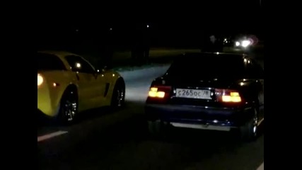 Calibra Turbo vs Chevrolet Corvette