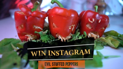 Halloween party host? Win Instagram with Evil stuffed peppers