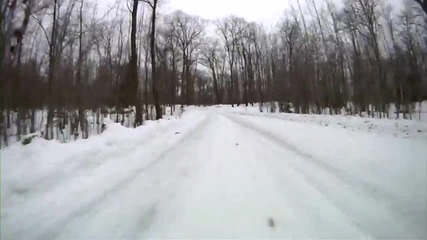 Ken Block тества своя Ford Fiesta на сняг 
