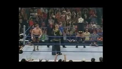 Batista, Rey Mysterio, & Chris Benoit vs J B L , Christian, & Eddie Guerrero