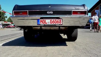 Чудесен звук от Chevrolet Nova Ss 396
