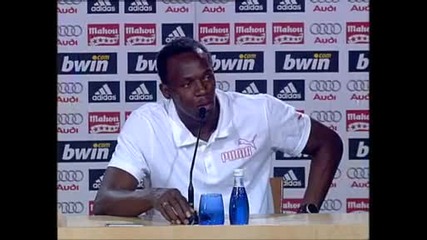 Usain Bolt and Cristiano Ronaldo