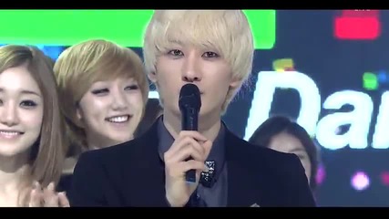 Today's Winner - Super Junior ~ Inkigayo (21.08.11)
