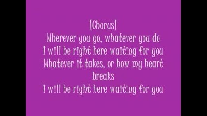 Richard Marx - Right Here Waiting For You Lyrics 