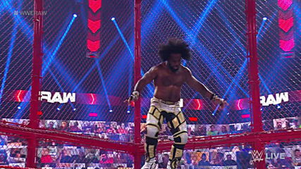 Xavier Woods vs. Bobby Lashley – Hell in a Cell Match: Raw, June 21, 2021
