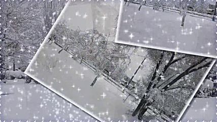 Весенний снег