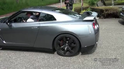 Nissan Gt-r with 595 Hp, 787 Nm and Y-pipe - accelerating incredibly fast;