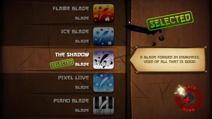 Fruit Ninja All Blades and Background