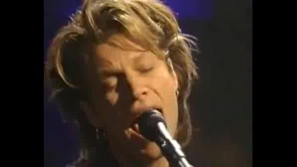 Bon Jovi - With A Little Help From My Friends Unplugged