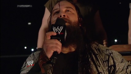 Bray Wyatt promises that the Cenation will crumble at his feet at Payback Smackdown, May 23, 2014