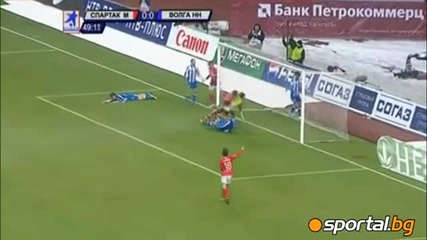 Спартак (москва) - Волга 1:0