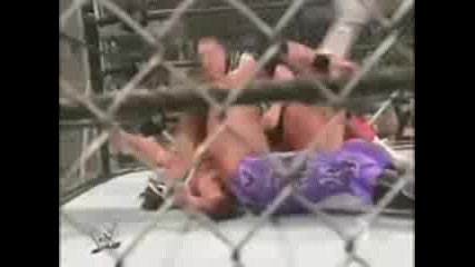 Wwe - Edge Vs Kurt Angle ( Steel Cage Match )