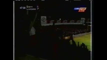 1997 Brann Bergen (norway) 1-liverpool (england) 1 cup Winners Cup