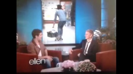 Zac Efron In Ellen Show
