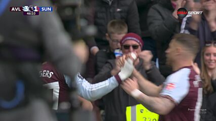 Goal by Aston Villa
