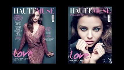 Miranda Kerr Behind The Scenes - Hautemuse Cover shoot - Youtube
