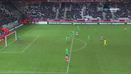 Реймс - Сент Етиен 1:1, 22 кръг, Лига 1