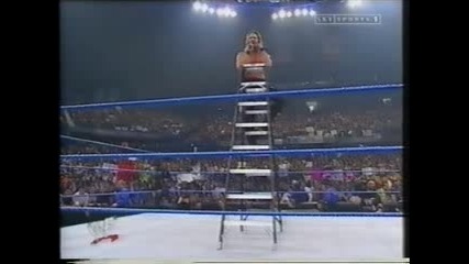 W W F Smackdown 01.18.2001 Пери Сатърн и Крис Беноа нападат Крис Джерико 