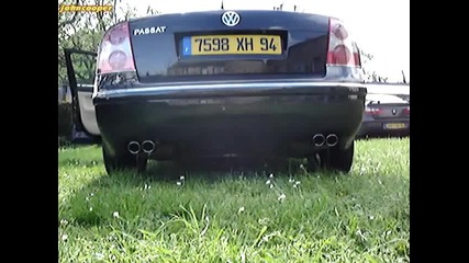 Vw Passat W8 exhaust