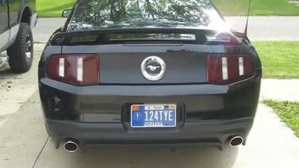 Звук на Mustang Gt