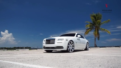 Изящен Rolls-royce Wraith с джанти Vellano