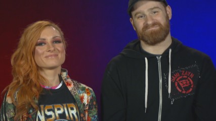 Sami Zayn & Becky Lynch to represent UNICEF in WWE Mixed Match Challenge