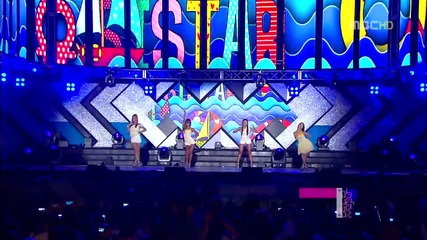 (hd) Sistar - Loving U ~ Music Core (18.08.2012)