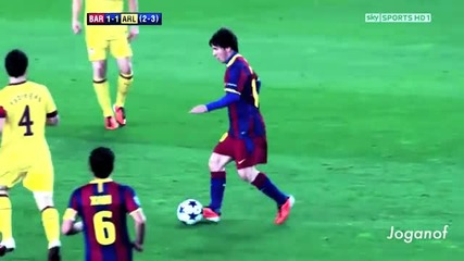 Lionel Messi vs Arsenal Home 2011 