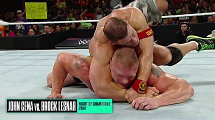Every John Cena vs. Brock Lesnar match, ever: WWE Playlist