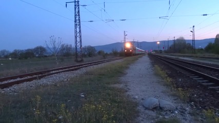 Бв 8641 пристига на гара Тракия
