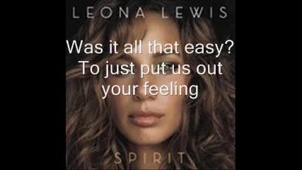 Leona Lewis - Better in Time + Subs
