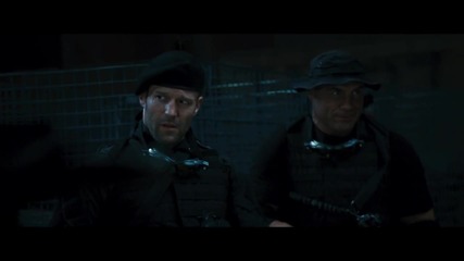 The Expendables - Boat Gunfight Clip