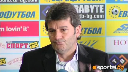 Емо Костадинов: Дано да има още такива паметни мачове 