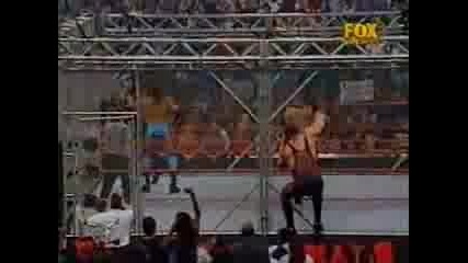 W W F Raw is War - Kane and The Undertaker vs Chuck Palumbo and Sean Ohatre [мач в клетка wcw Tag]