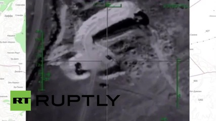 Syria: Russian Su-25 blasts fortified position of insurgents in Hama