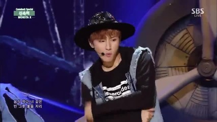 35.0913-8 Monsta X - Rush, Sbs Inkigayo E832 (130915)