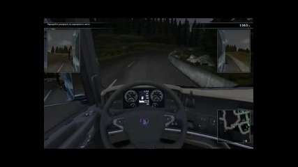 Scania truck driving simulator Eпизод 3