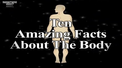 Топ 10 Удивителни факта за човешкото тяло