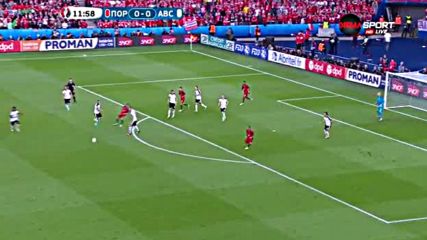 Португалия - Австрия 0:0 /първо полувреме/