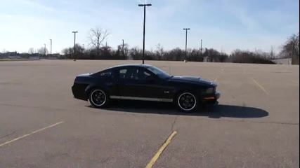 Shelby Gt mustang burnout
